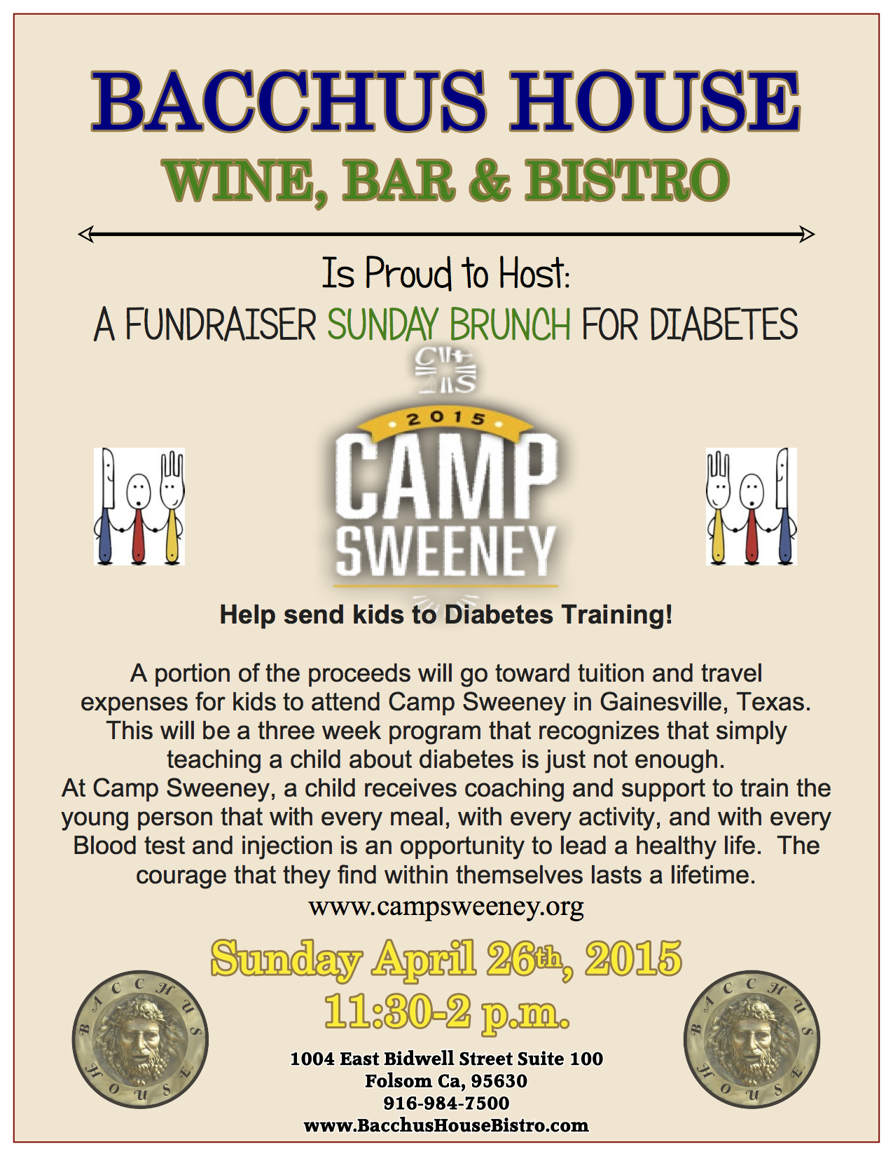 Camp Sweeney Sunday Brunch Fundraiser