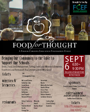 Food For Thought Fundraiser