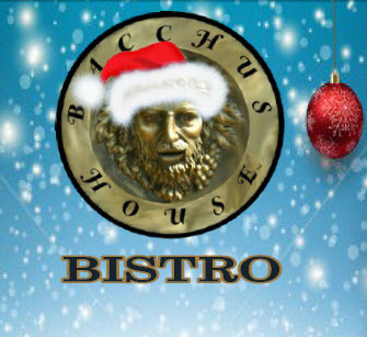 Bacchus House will be Closed Christmas Eve & Christmas Day – 2017
