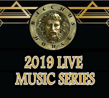 Bacchus House LIVE Music Series, Jan 11 – March 16, 2019